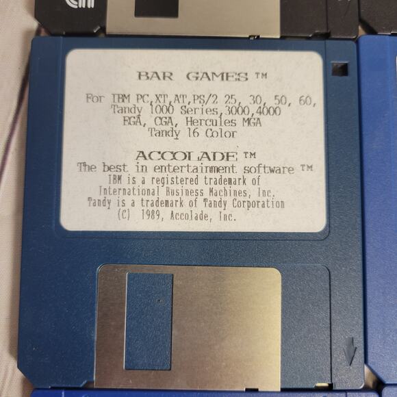 Vintage GameTek Floppy Disk Games Jeopardy, Card Shark, Family Fued LOT Untested - Picture 5 of 14